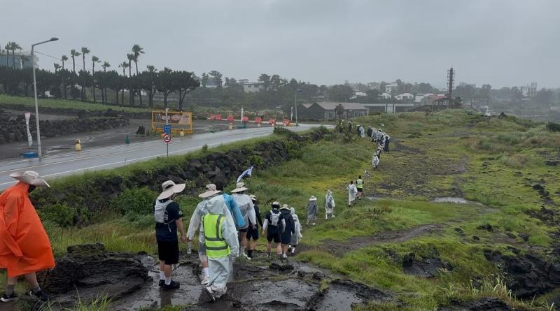 부산가톨릭대학교, 제주도 100km 국토대장정 성료 6번째 이미지