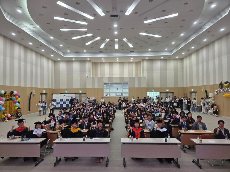 2025학년도 후기 외국인 유학생 학위수여식 성료 3번째 이미지